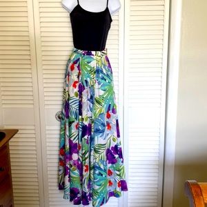 Full ‘circle’ maxi skirt